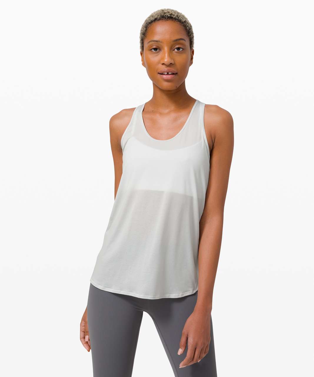 Essential Tank Pleated *Jersey