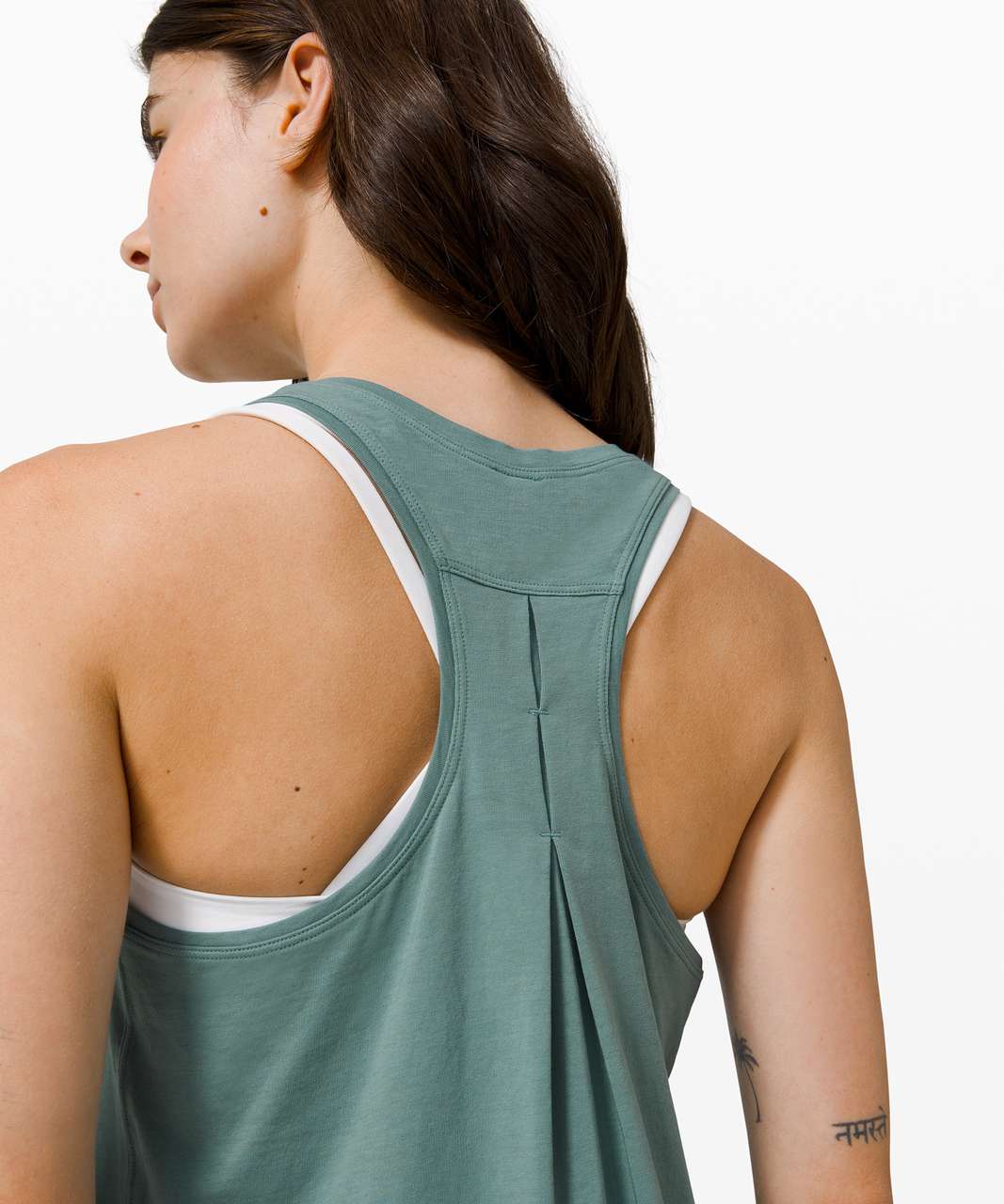 Lululemon Love Tank *Pleated - Tidewater Teal