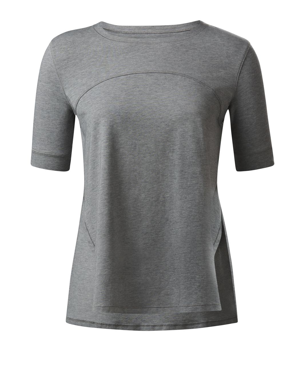 Lululemon Dash To Class Short Sleeve - Heathered Medium Grey