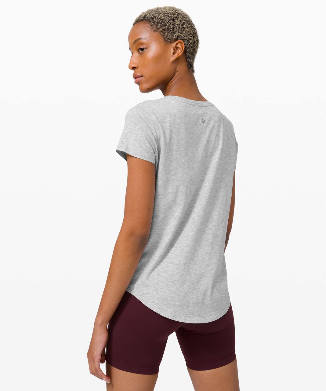 Lululemon Love Tee V - Heathered Core Light Grey