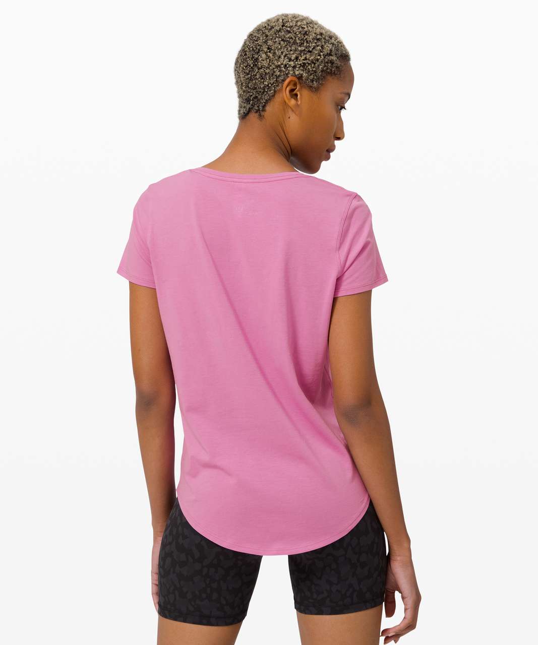 Lululemon Love Tee V - Magenta Glow