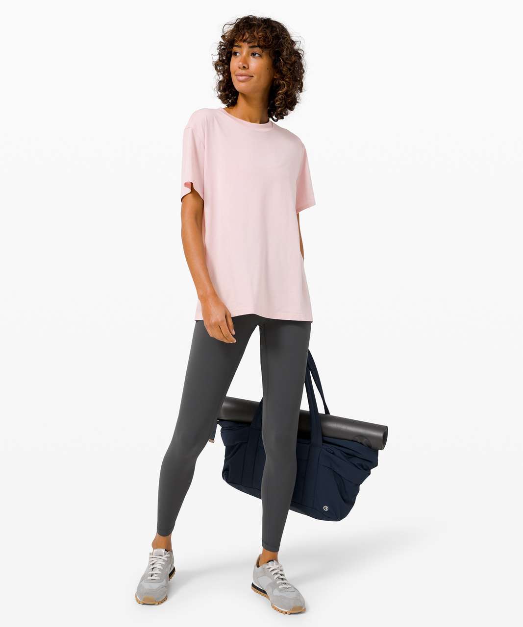 Lululemon All Yours Boyfriend Tee - Porcelain Pink