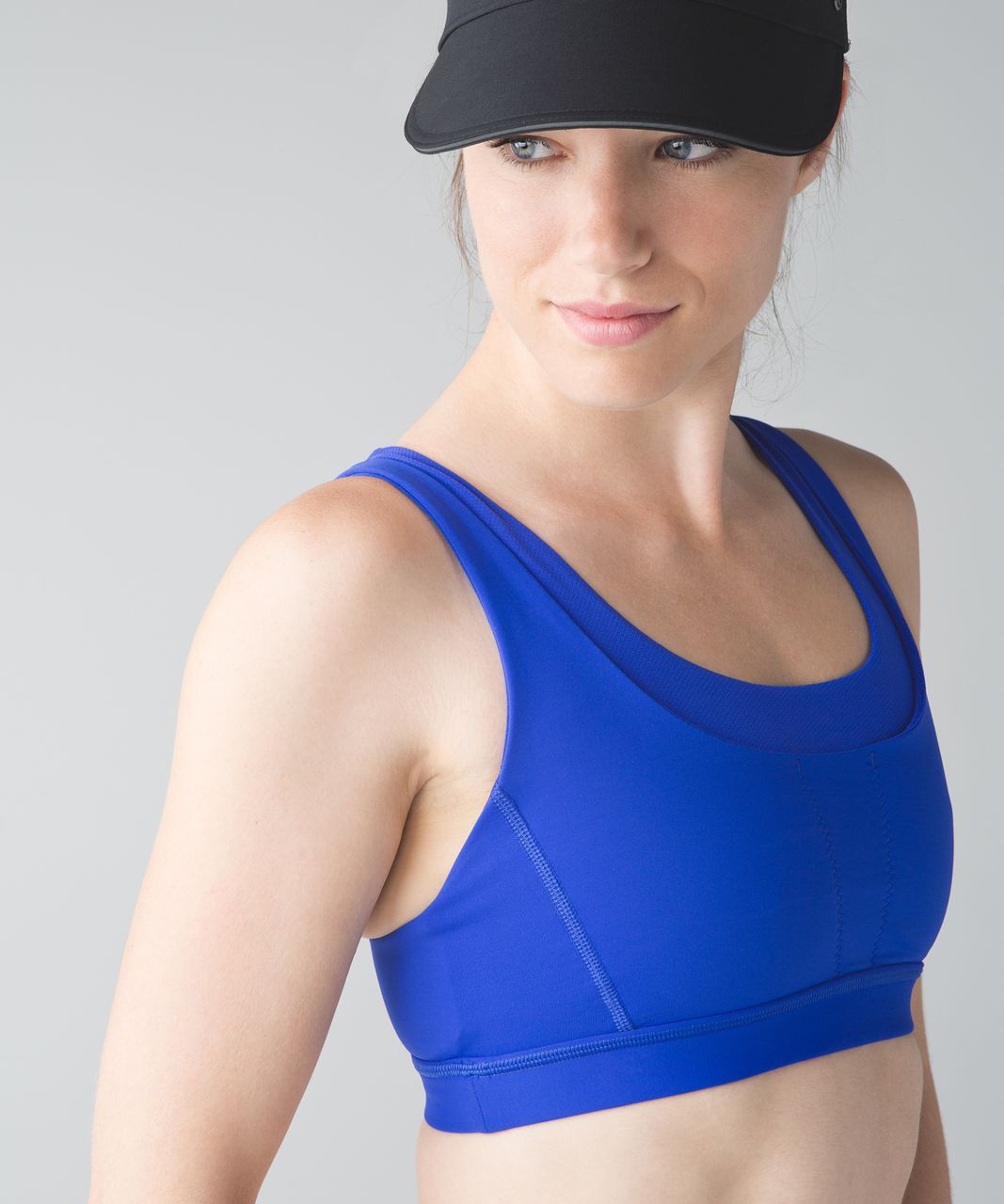 Lululemon run stuff your bra harbor blue - Agent Athletica