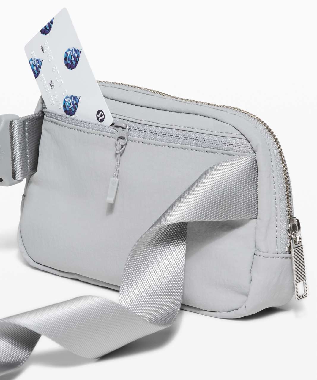 Lululemon Everywhere Belt Bag 1L - Silver/Grey/Silver Drop/White