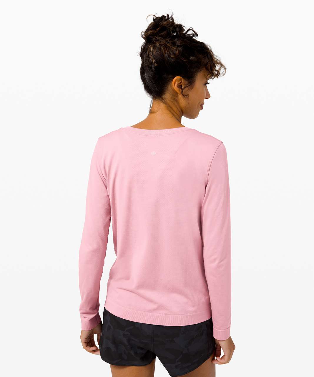 Lululemon Swiftly Relaxed Long Sleeve In Pink Taupe/pink Taupe