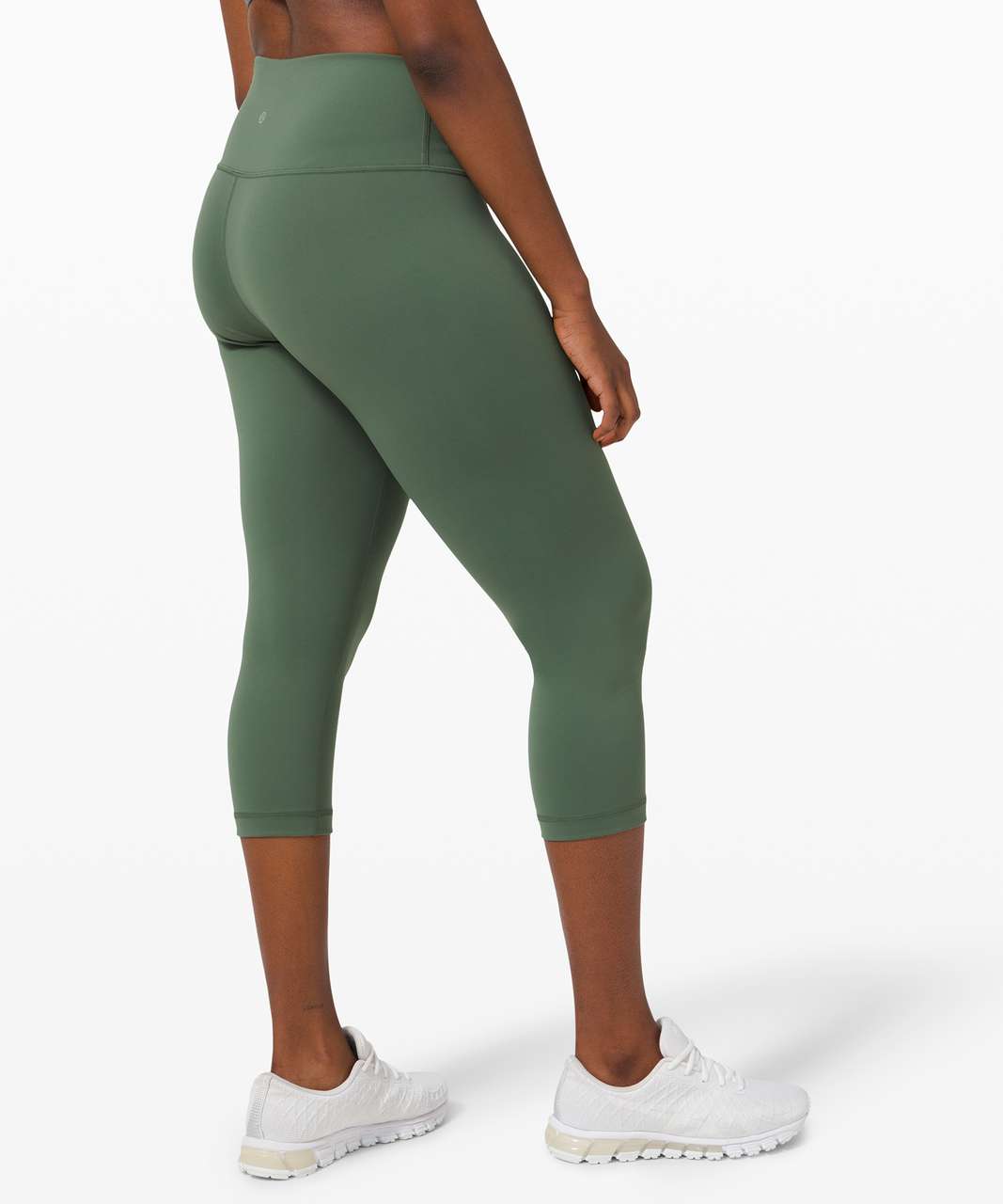 Lululemon Wunder Train High-Rise Crop 23 - Maldives Green - lulu fanatics