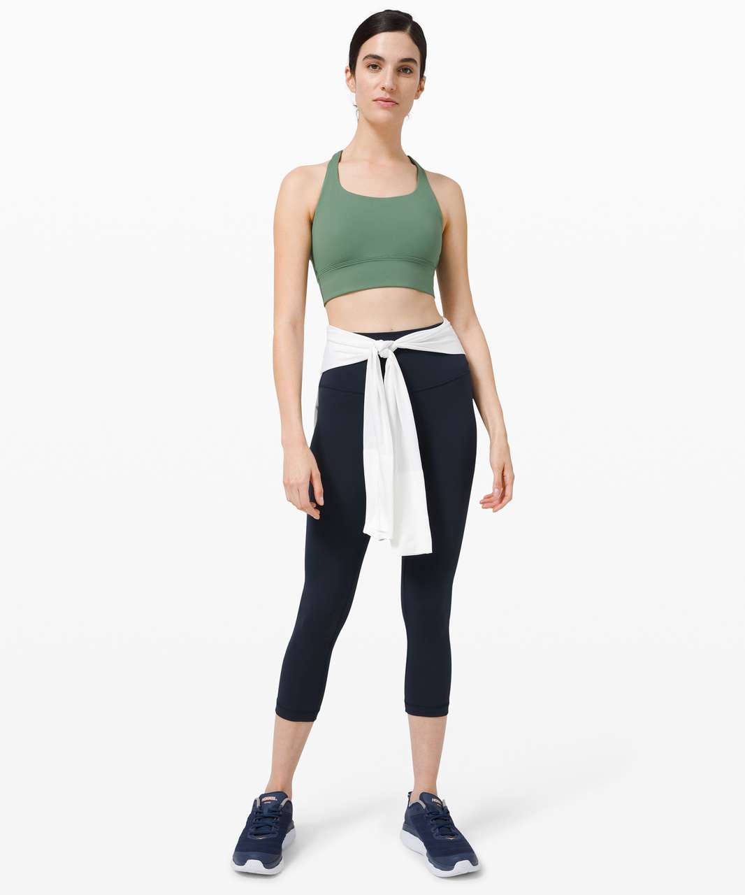 Lululemon Wunder Train High-Rise Crop 21" - True Navy