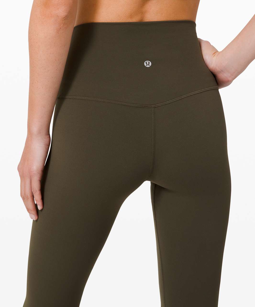 Lululemon Align Super-High Rise Pant 28" - Dark Olive (Second Release)