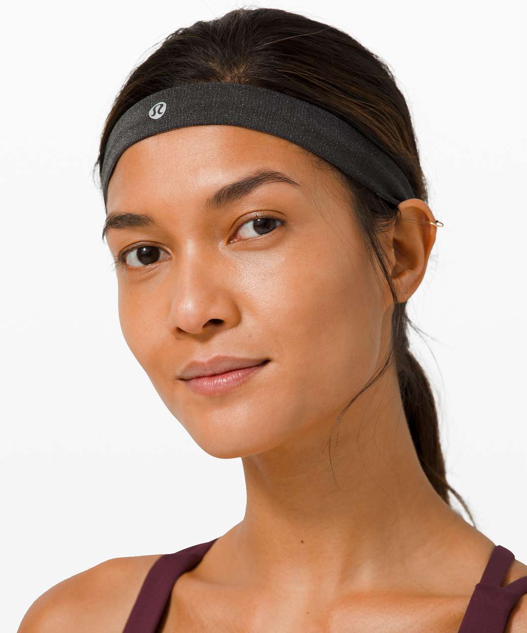 Lululemon Cardio Cross Trainer Headband - Graphite Grey / Vapor