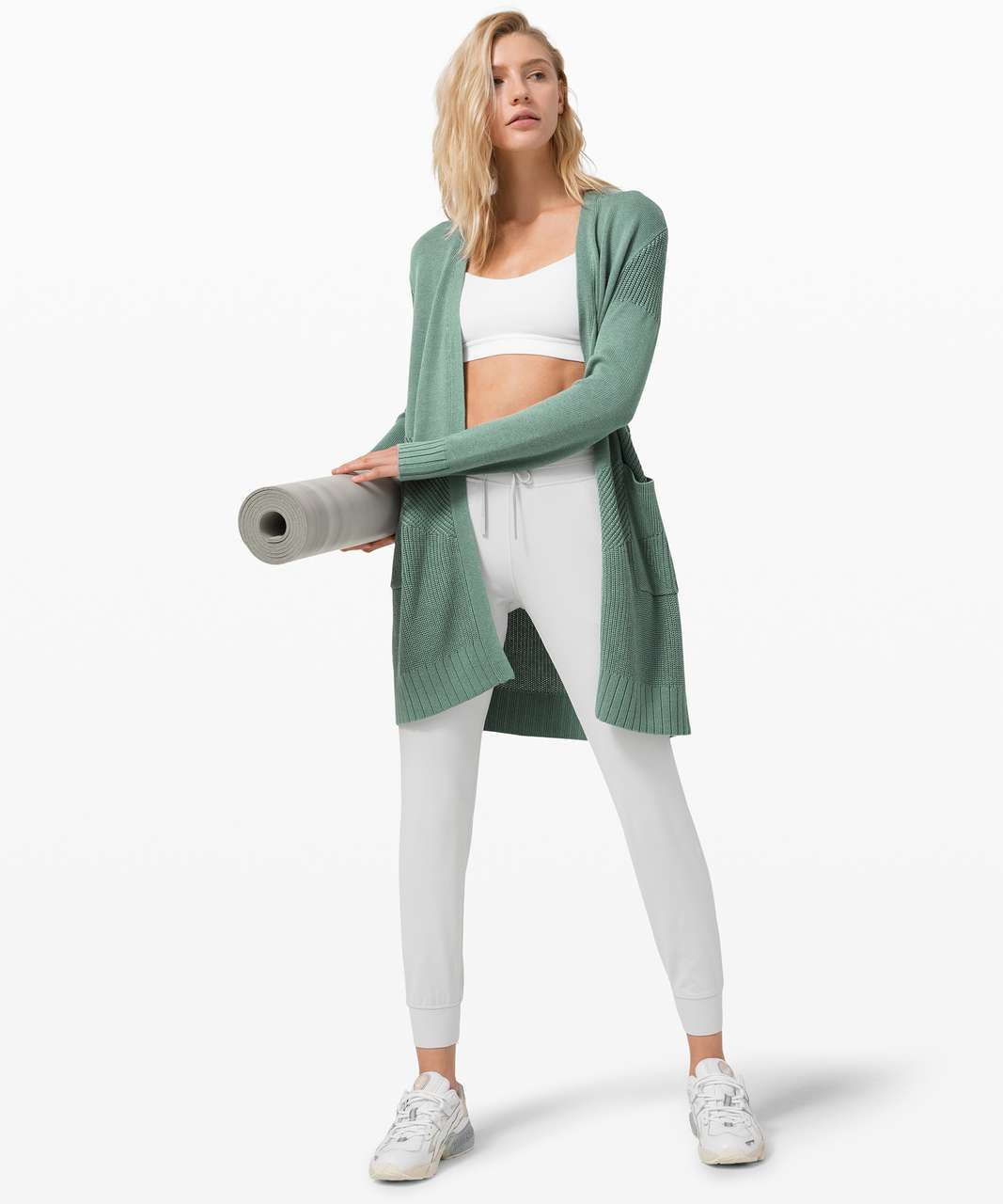 Lululemon Sincerely Yours Wrap Sweater - Tidewater Teal