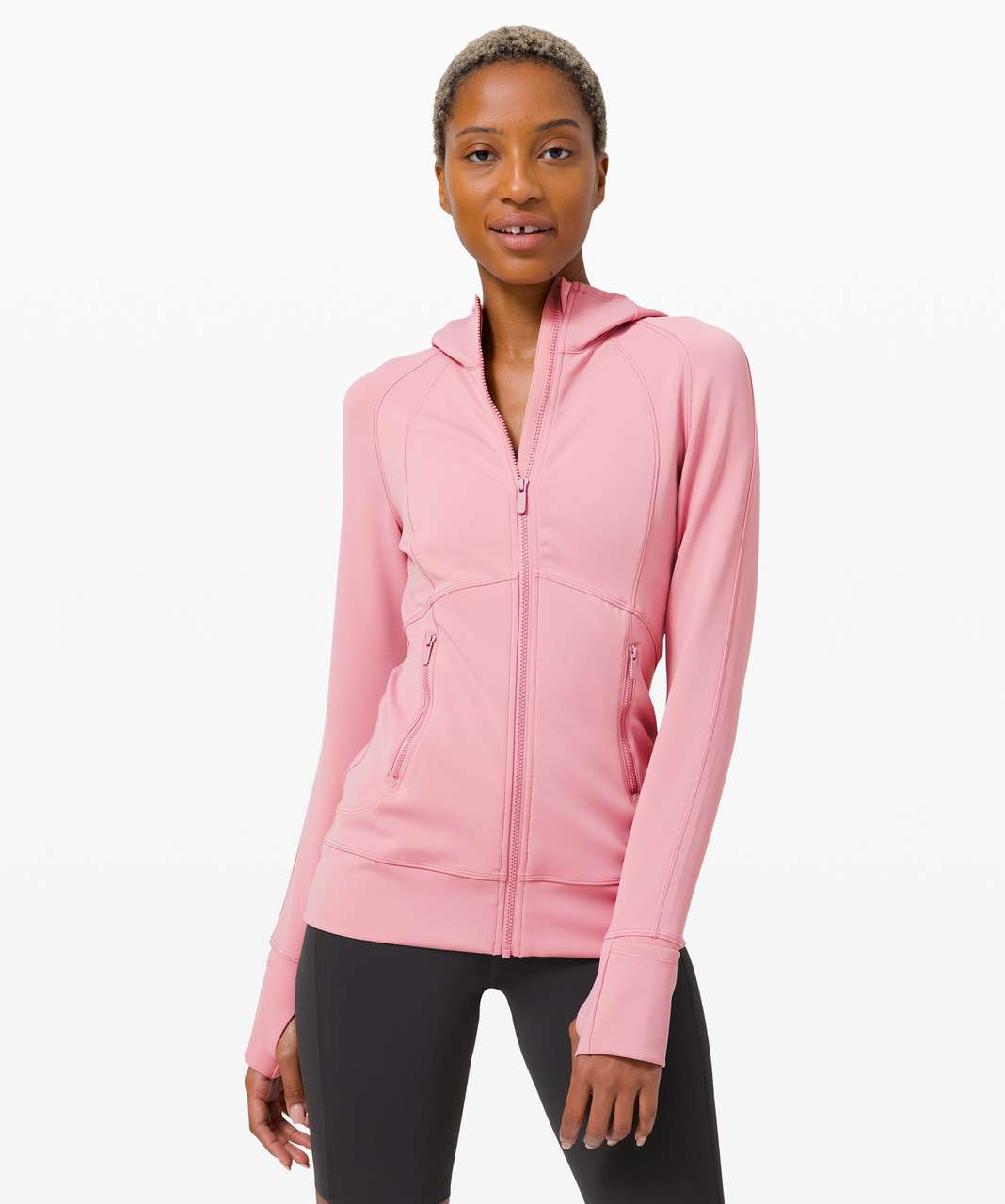 pink full zip