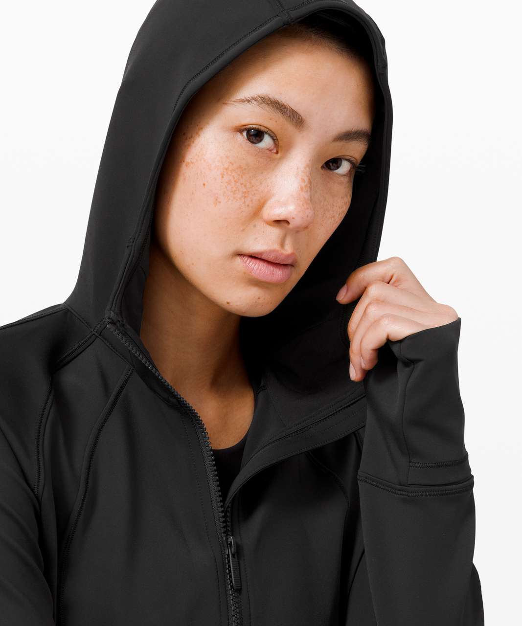 Black Full Zip Hoodie, Black Zip Hoodie