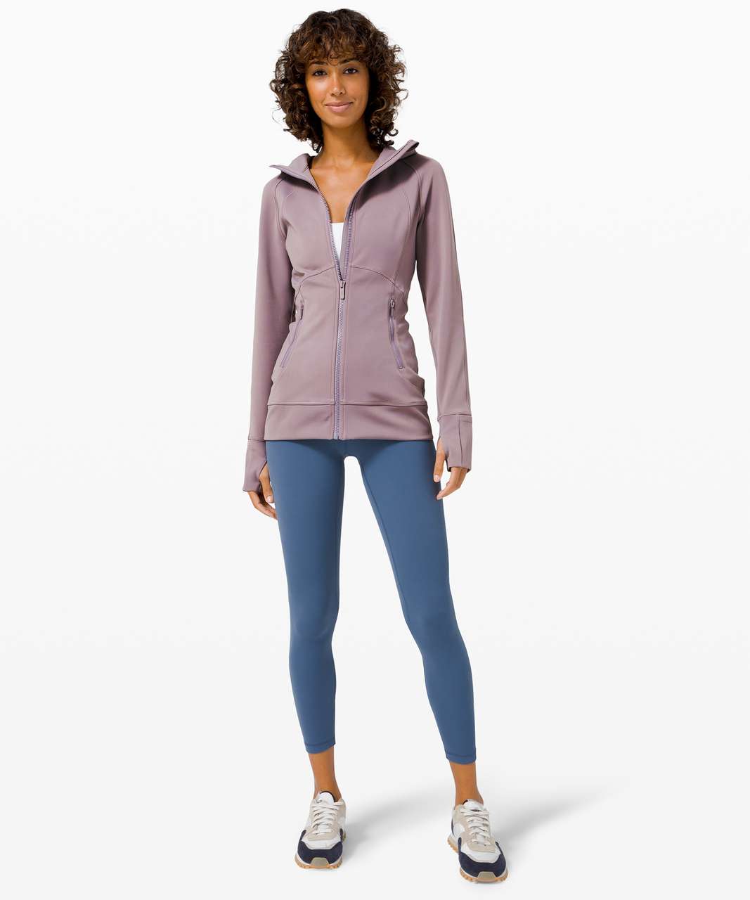 Lululemon Day Maker Full Zip Hoodie - Lunar Rock - lulu fanatics