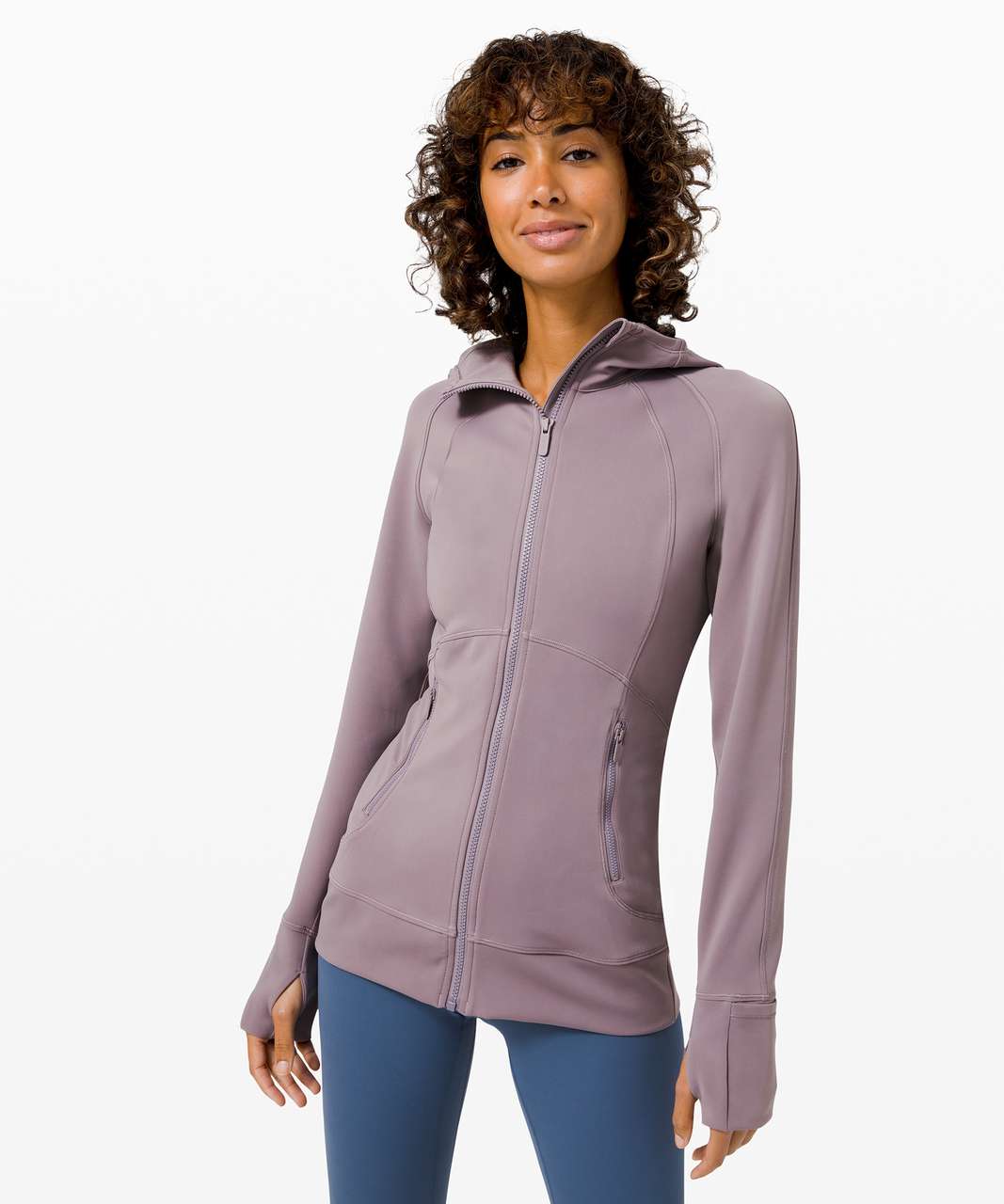 Lululemon Day Maker Full Zip Hoodie - Lunar Rock - lulu fanatics