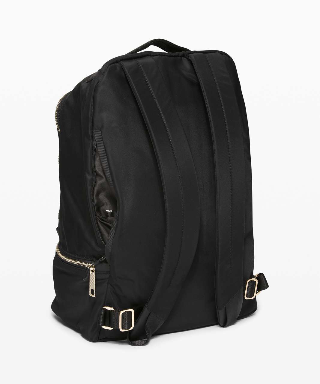 Lululemon City Adventurer Backpack *17L - Black / Gold - lulu fanatics