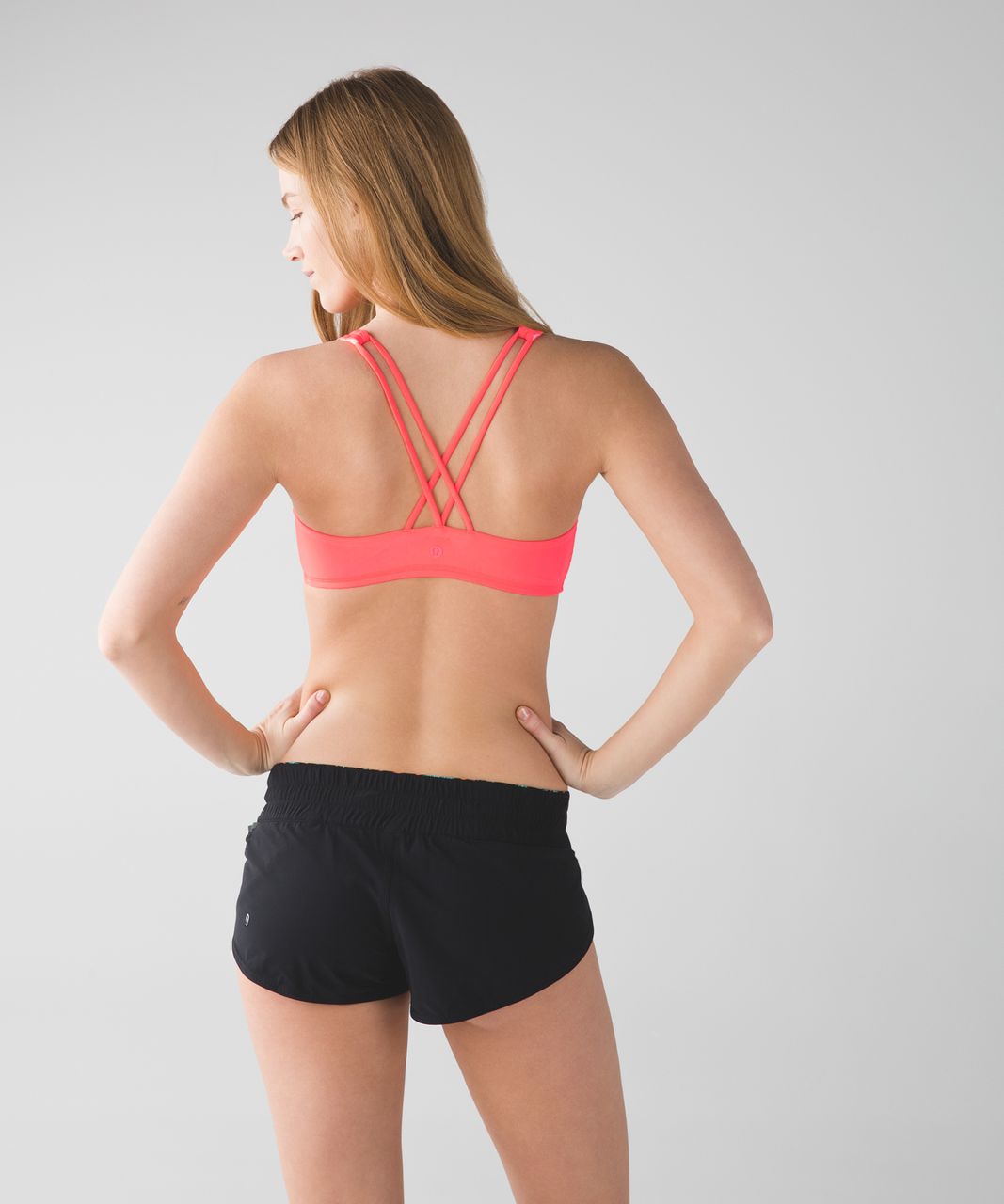 Lululemon Free To Be Bra (H2O) - Grapefruit