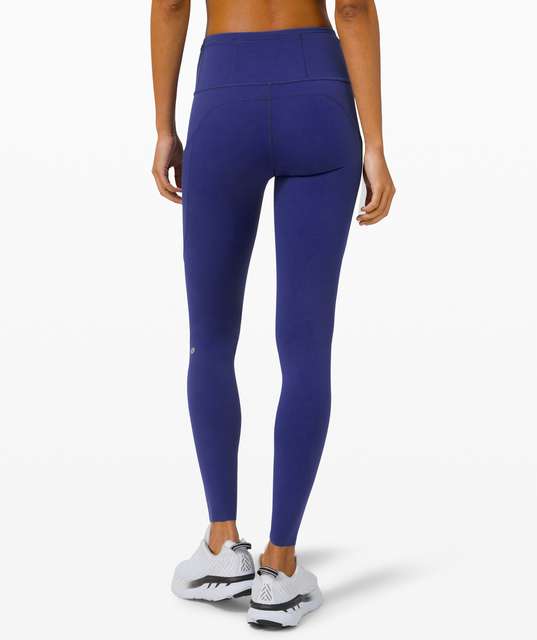 Lululemon Fast Free High-Rise Tight 28” Blue Size 4 - $66 (48% Off