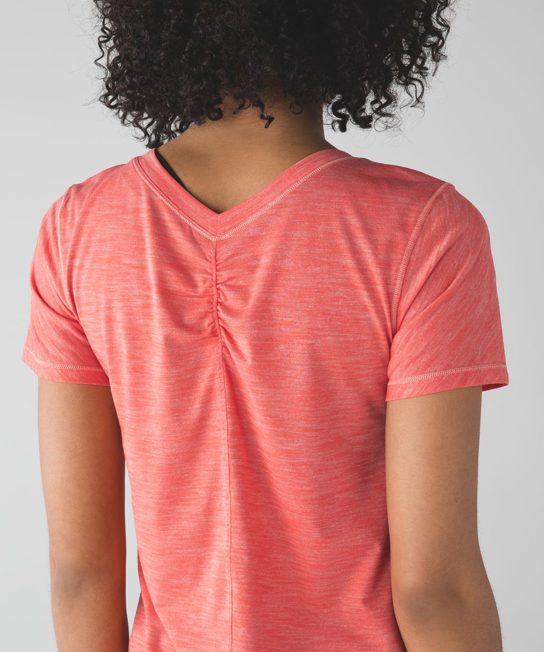 Lululemon Intensi-Tee - Heathered Cape Red