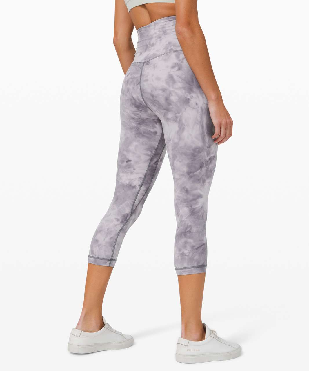 Lululemon Align High Rise Crop with Pockets 23 *Diamond Dye - Diamond Dye  Pitch Grey Graphite Grey - lulu fanatics