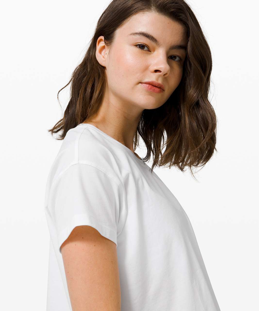 Lululemon Cates Tee - White - lulu fanatics