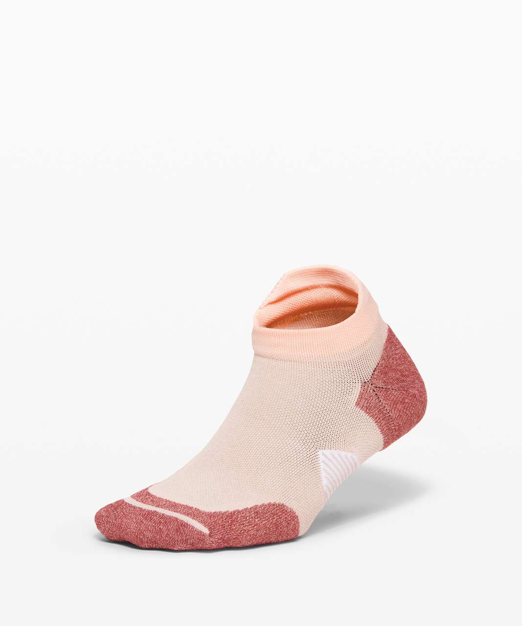 Lululemon Speed Sock *Silver - Ballet Slipper / Chianti