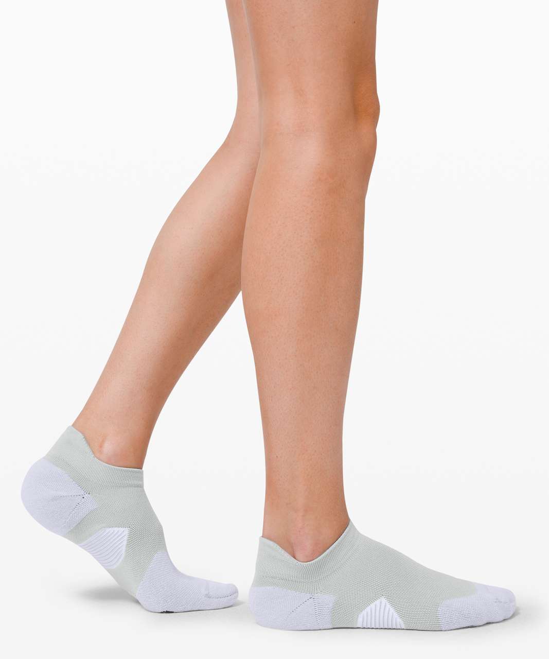 Lululemon Speed Sock *Silver - Stargaze / White