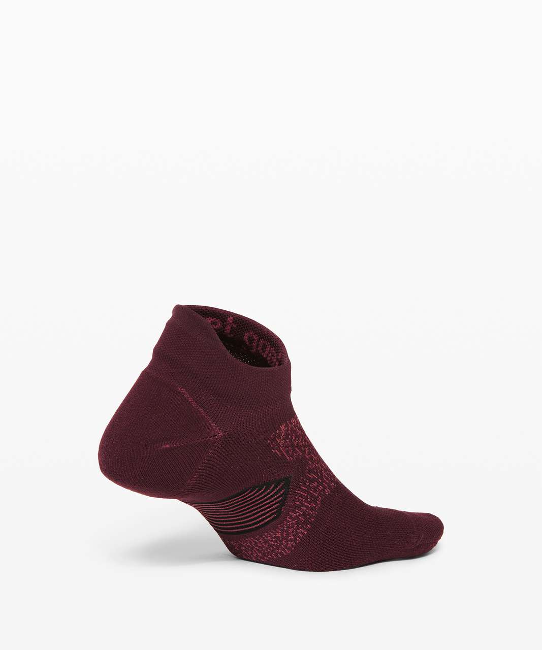 Lululemon Speed Sock *Silver - Cassis / Chianti