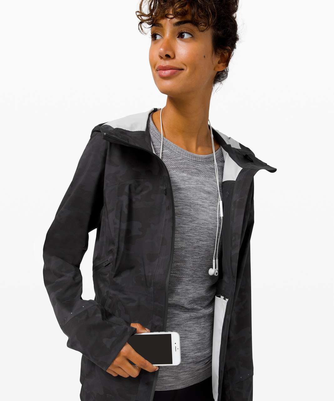 NWT Lululemon Mist Over Windbreaker~SIZE:2~ Incognito Camo Multi