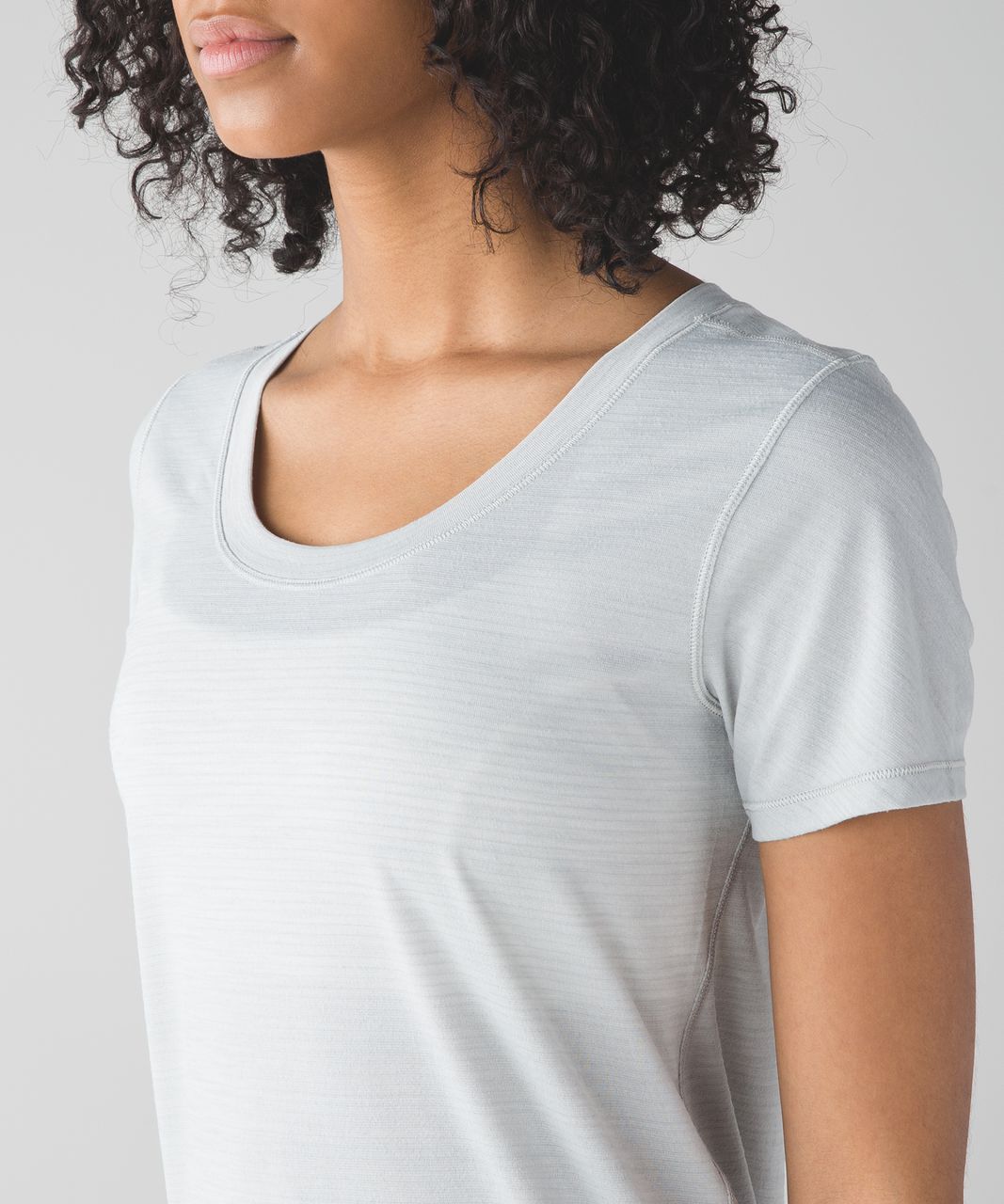 Lululemon Intensi-Tee - Heathered Seal Grey