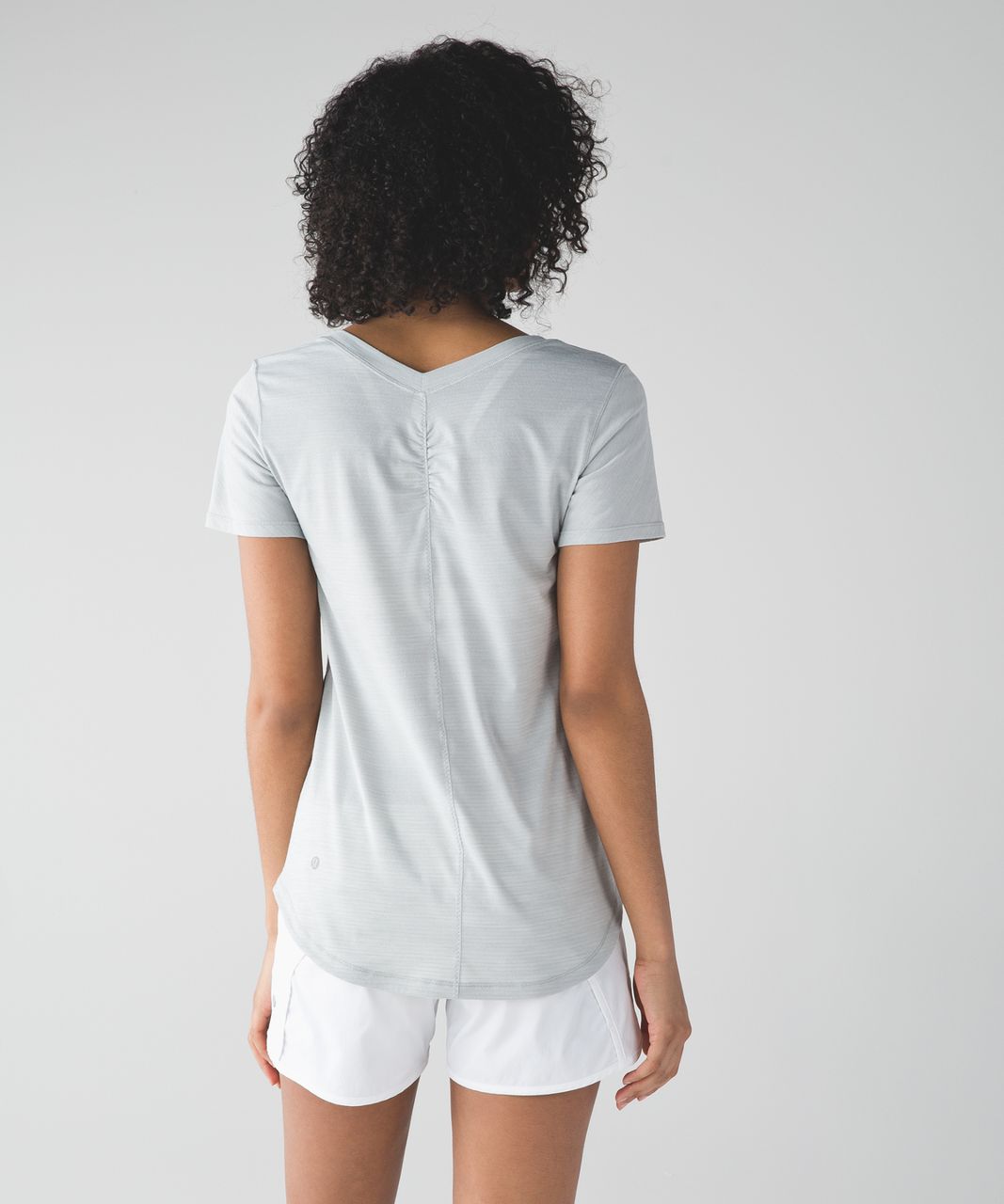 Lululemon Intensi-Tee - Heathered Seal Grey