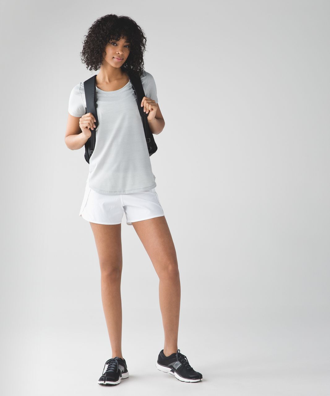 Lululemon Intensi-Tee - Heathered Seal Grey