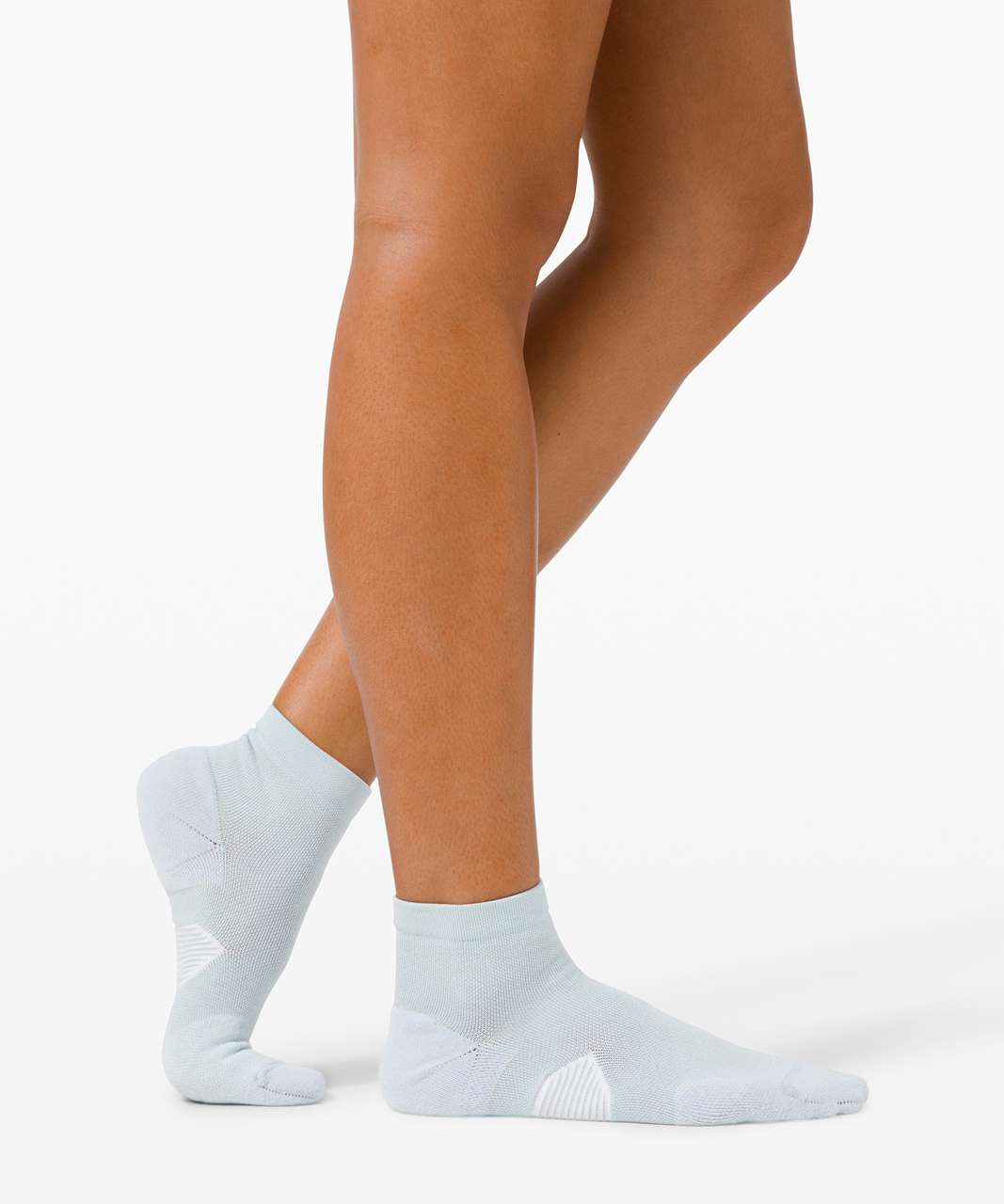 Lululemon Speed Ankle Sock *Silver - Daydream / White