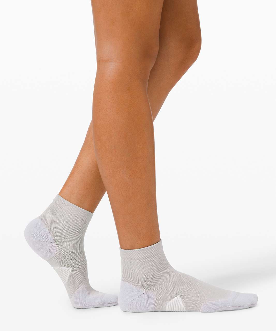 Lululemon Speed Ankle Sock *Silver - Stargaze / White