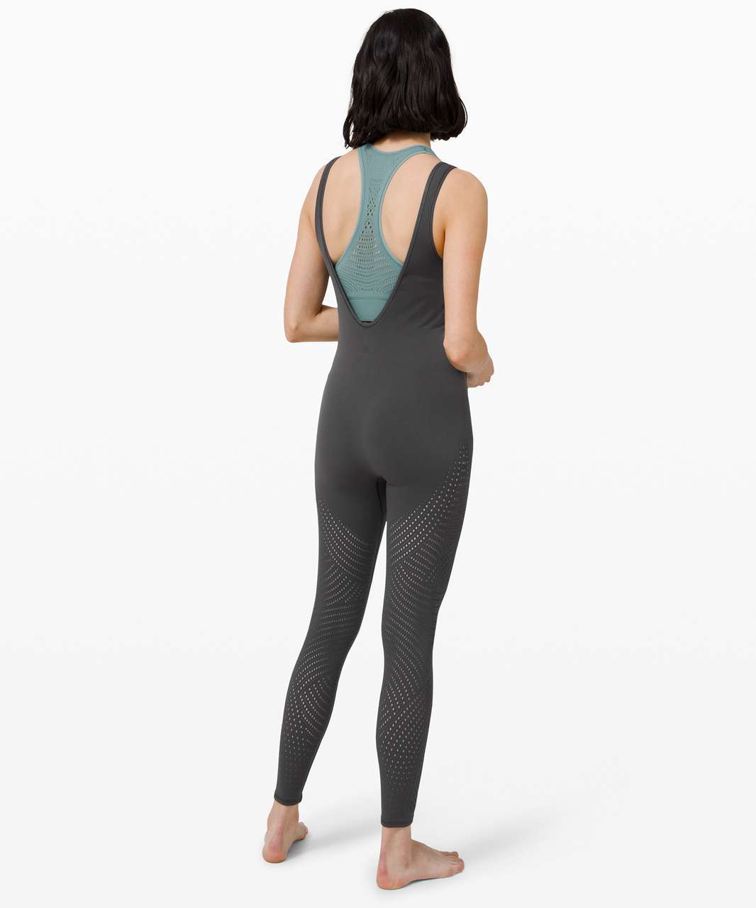 Lululemon Reveal Onesie *digi Rain In Graphite Grey