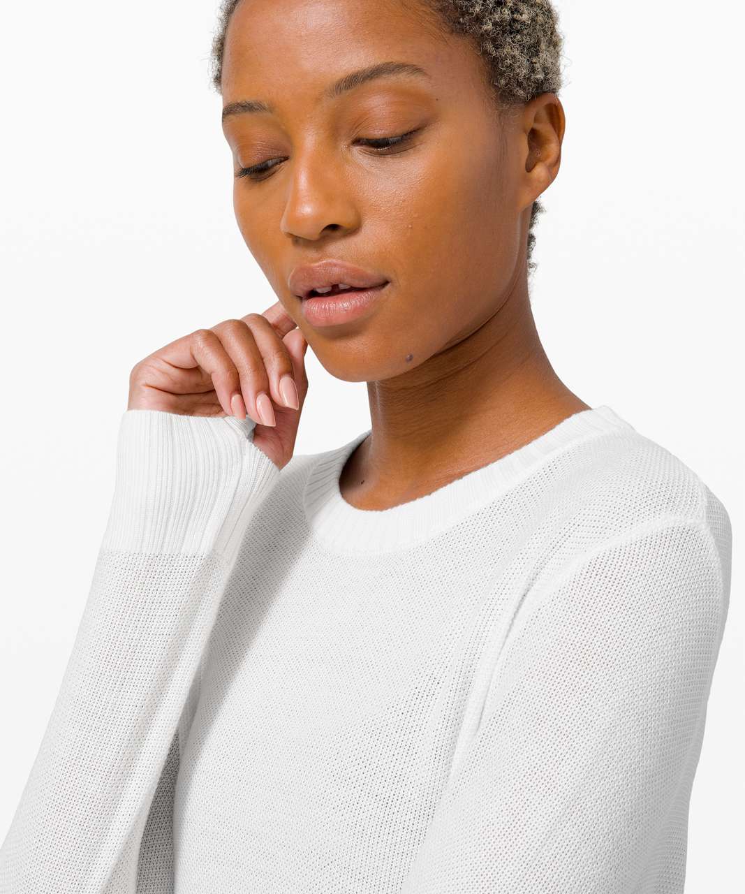 Lululemon Sincerely Yours Sweater - White