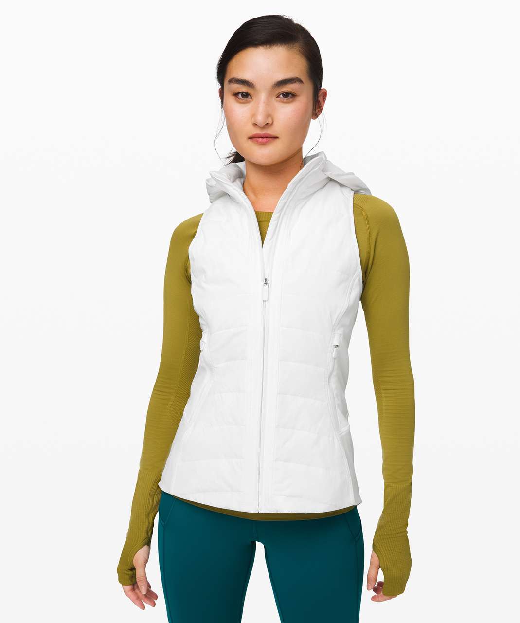 Lululemon Another Mile Vest - White (First Release) - lulu fanatics