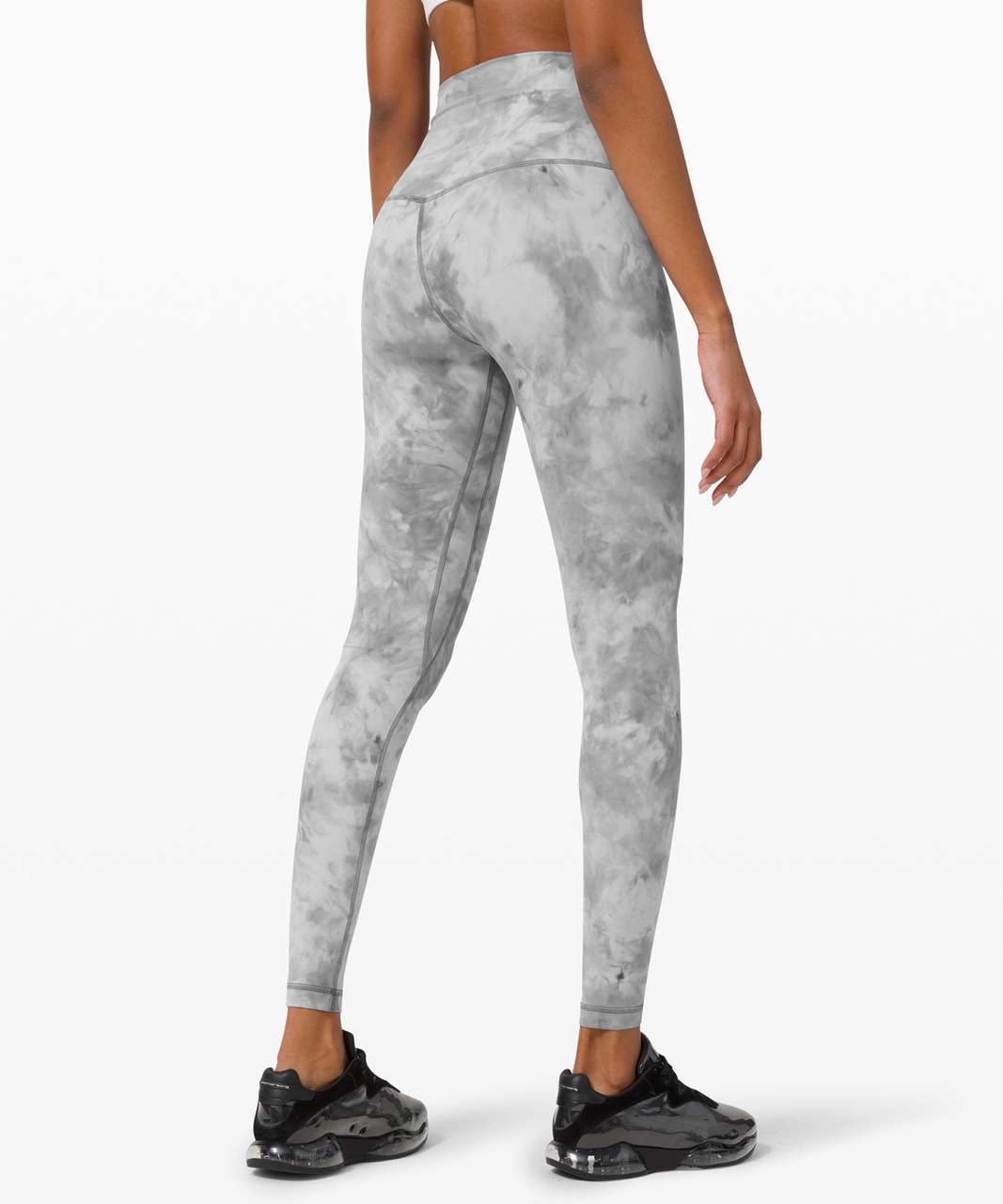 Lululemon Align High Rise Pant with Pockets 25 - Diamond Dye Pitch Grey  Graphite Grey - lulu fanatics