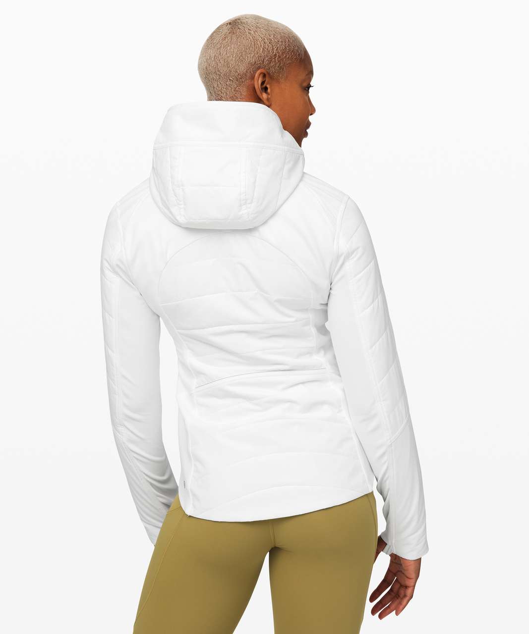 LULULEMON Another Mile Jacket White Sz.6 Primaloft