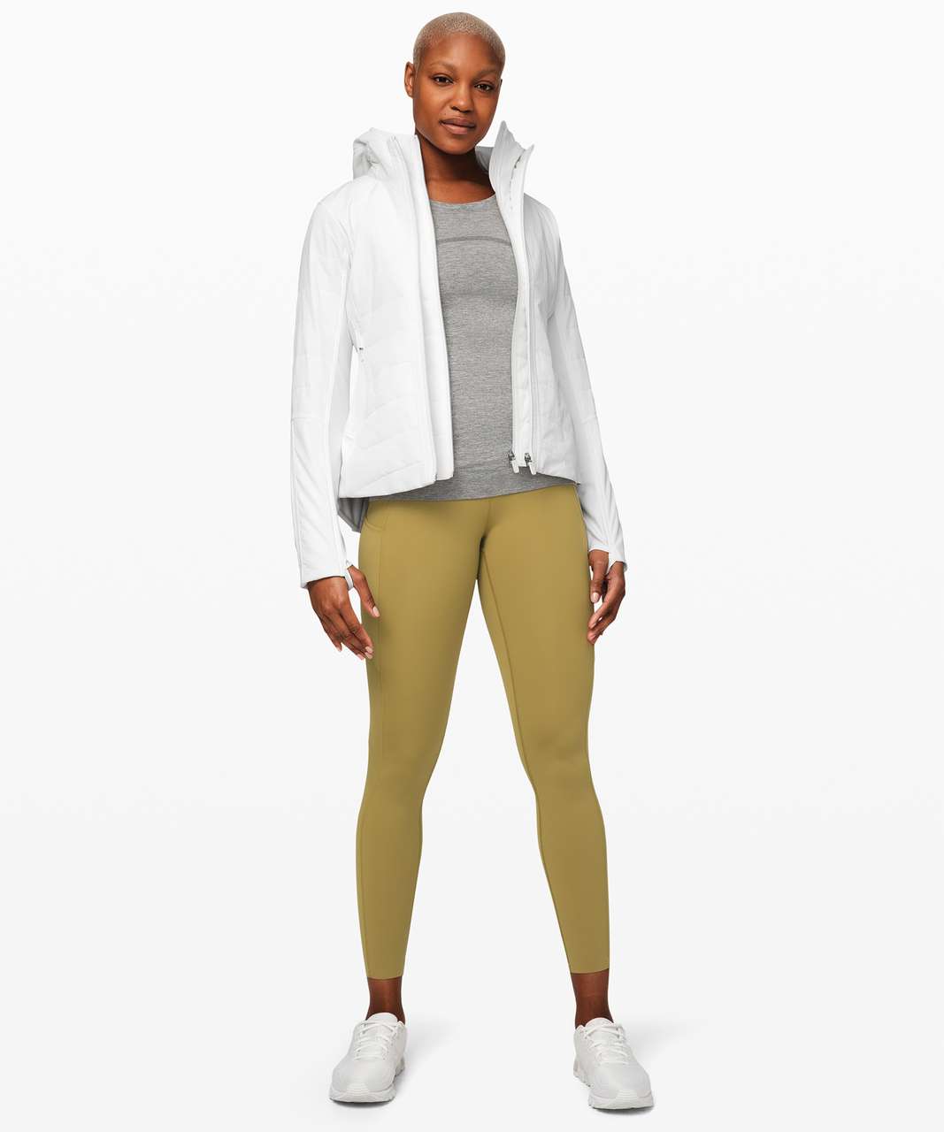 Lululemon Another Mile Jacket - White (First Release) - lulu fanatics