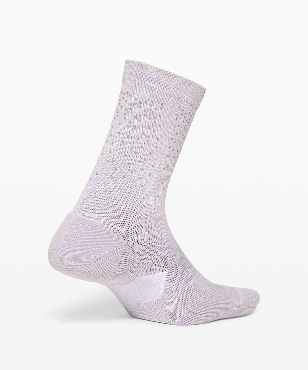 Lululemon Speed Quarter Sock *Reflective - Stargaze / White