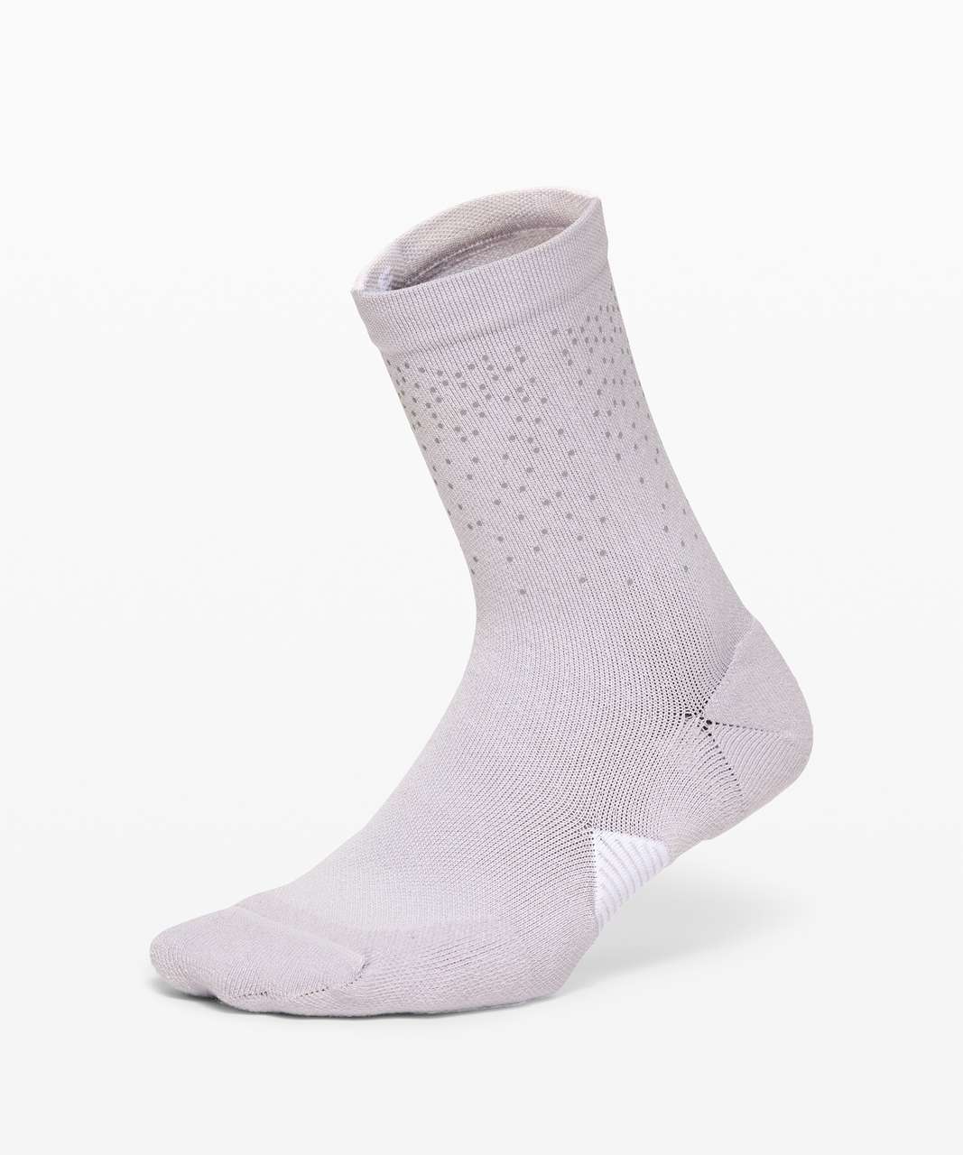 Lululemon Speed Quarter Sock *Reflective - Stargaze / White