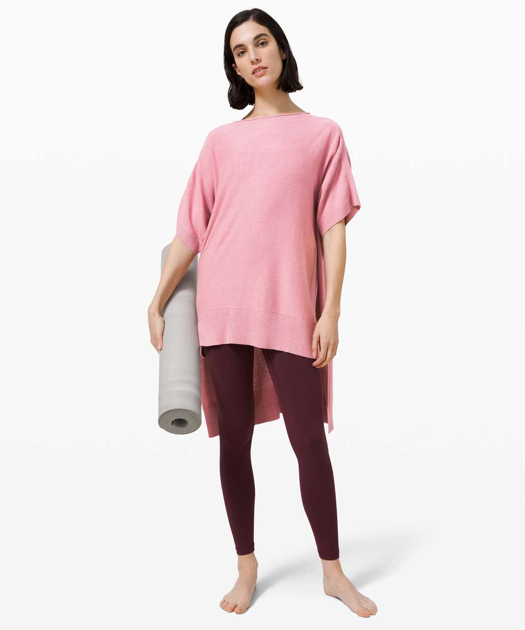 Lululemon Be At Ease Poncho - Pink Taupe