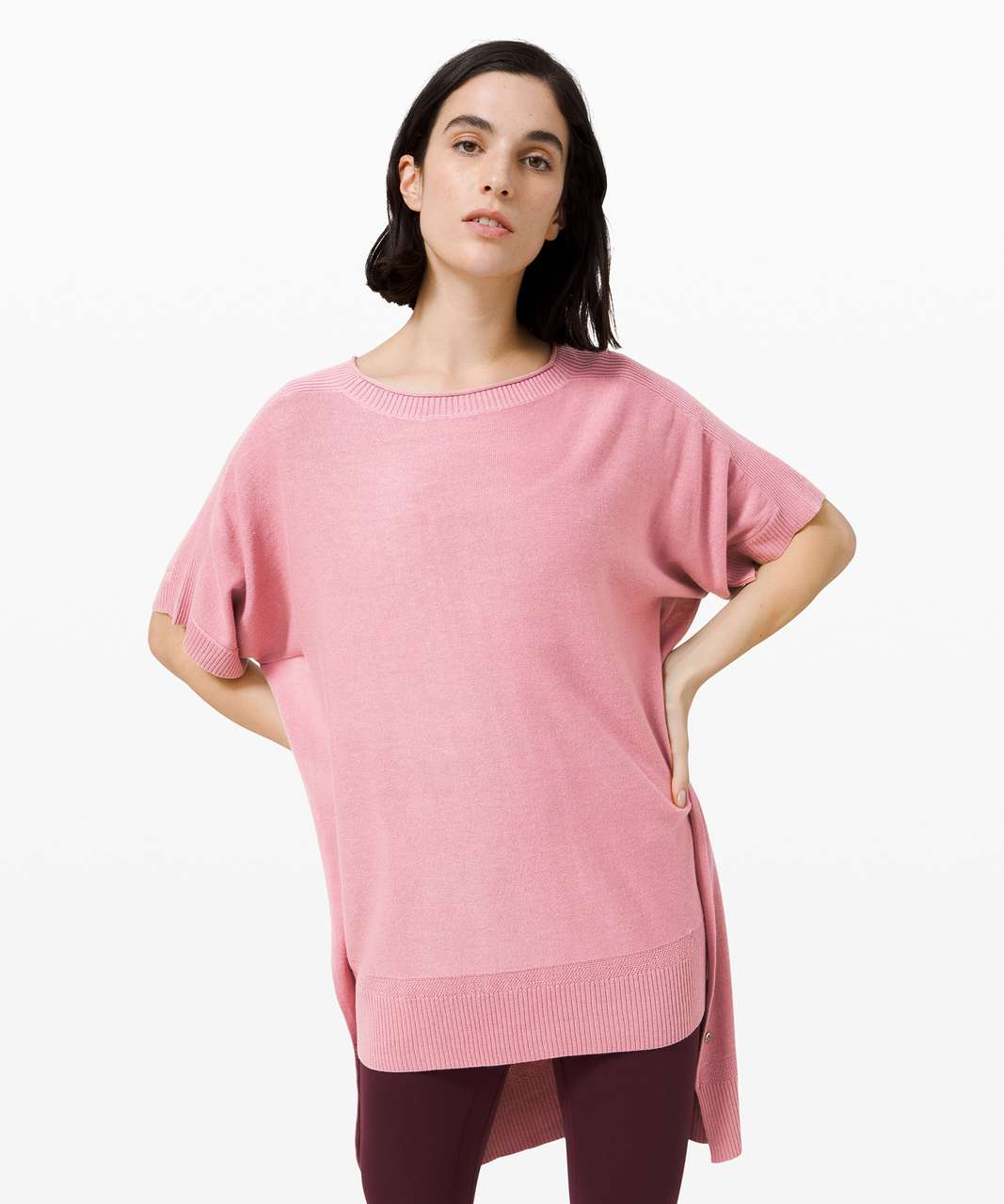 Lululemon Be At Ease Poncho - Pink Taupe