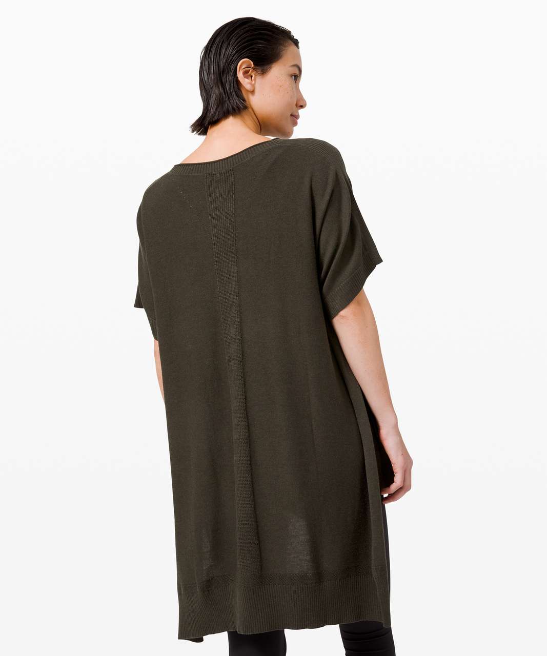 Lululemon Be At Ease Poncho - Dark Olive