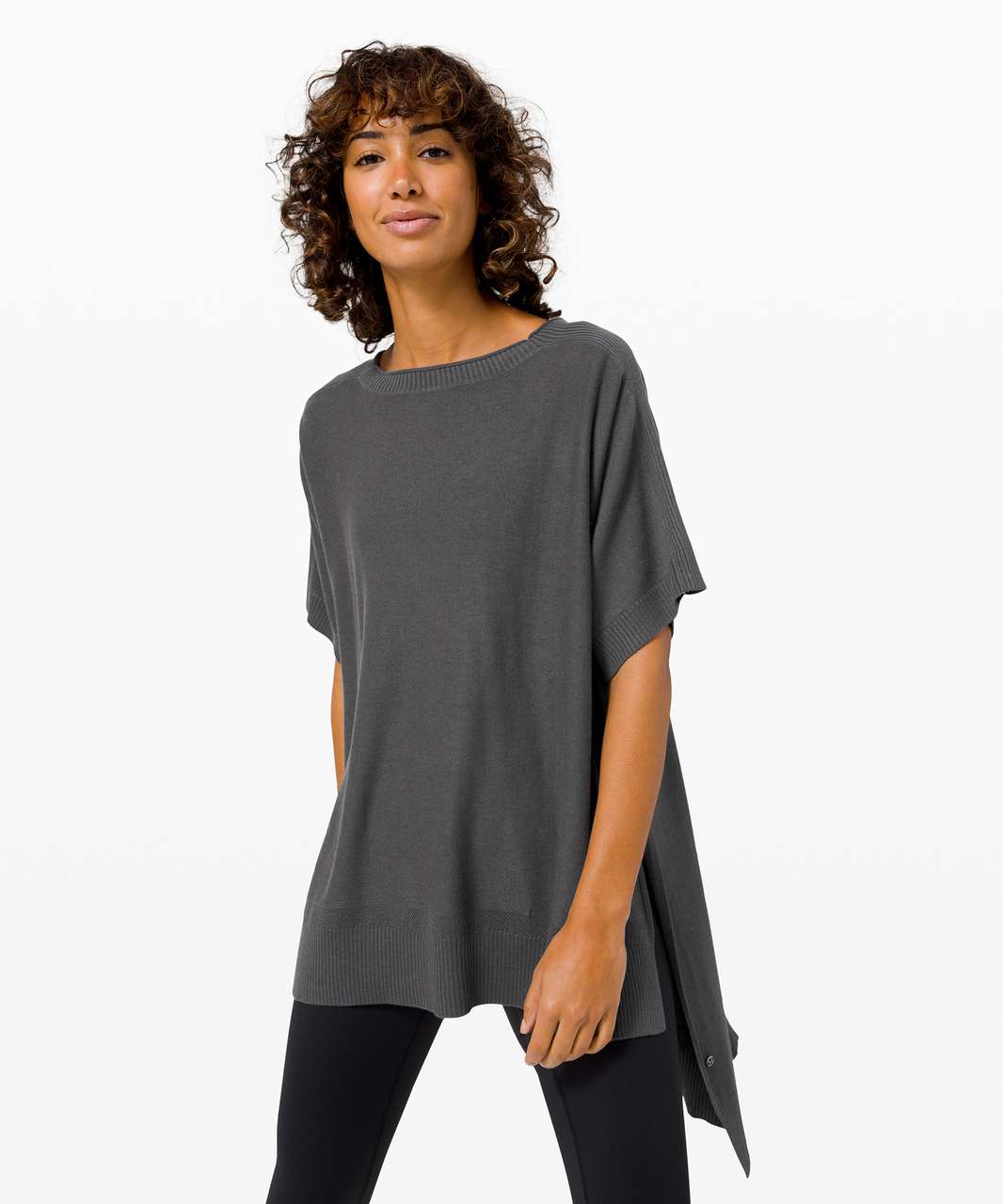 Lululemon Be At Ease Poncho - Graphite Grey