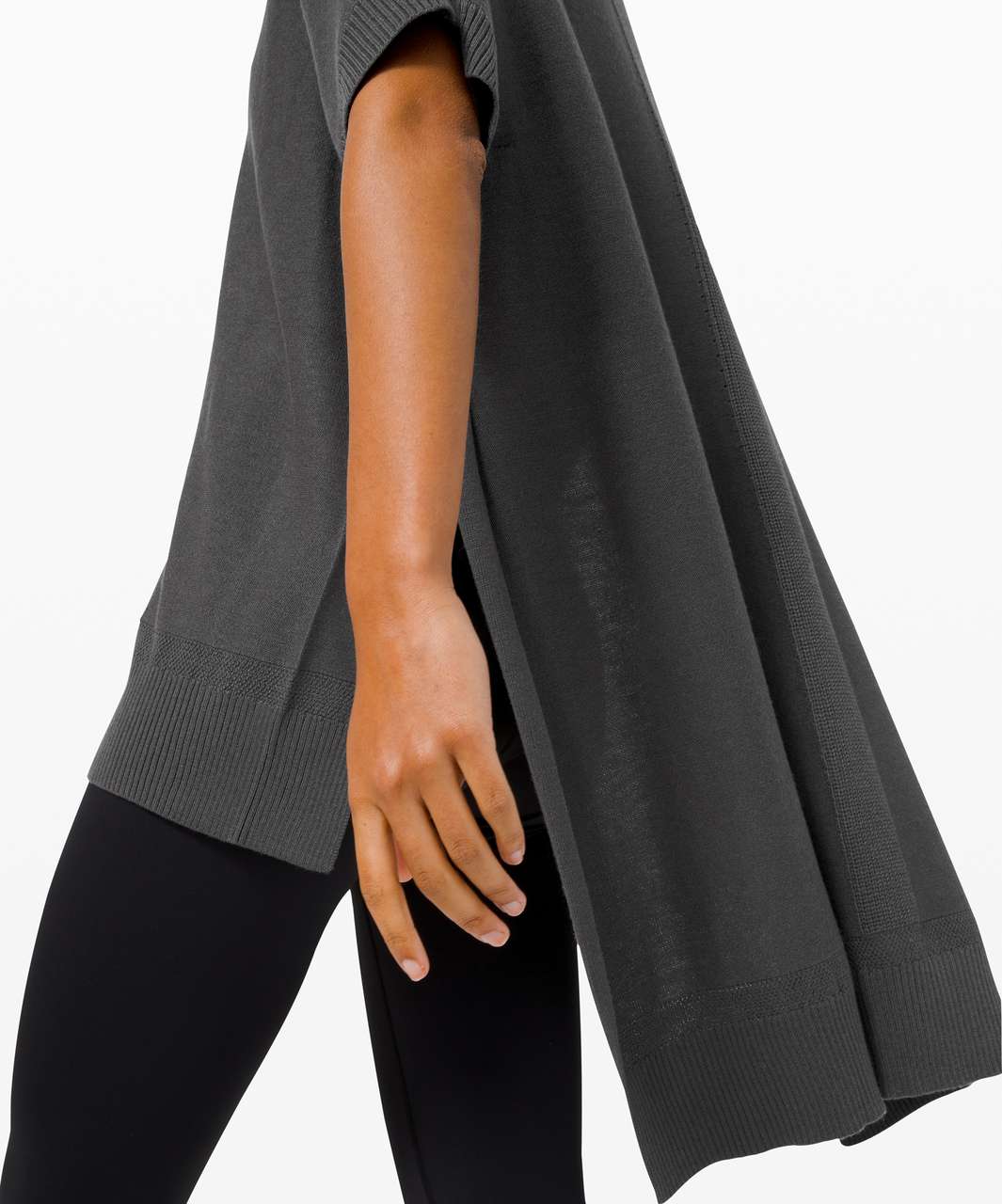 Lululemon Be At Ease Poncho - Graphite Grey