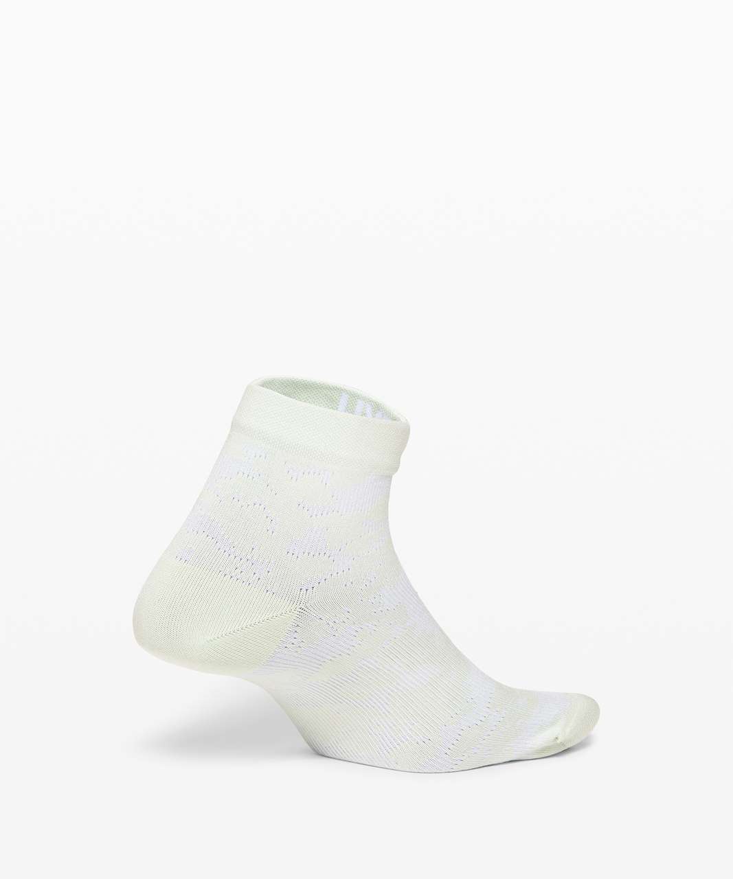 Lululemon Let it Flourish Ankle Sock - Springtime / White