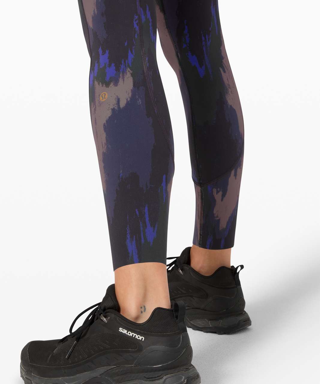 Lululemon Take The Moment Tight 25" *lululemon x Robert Geller - Washed Camo Small Dark Indigo Multi