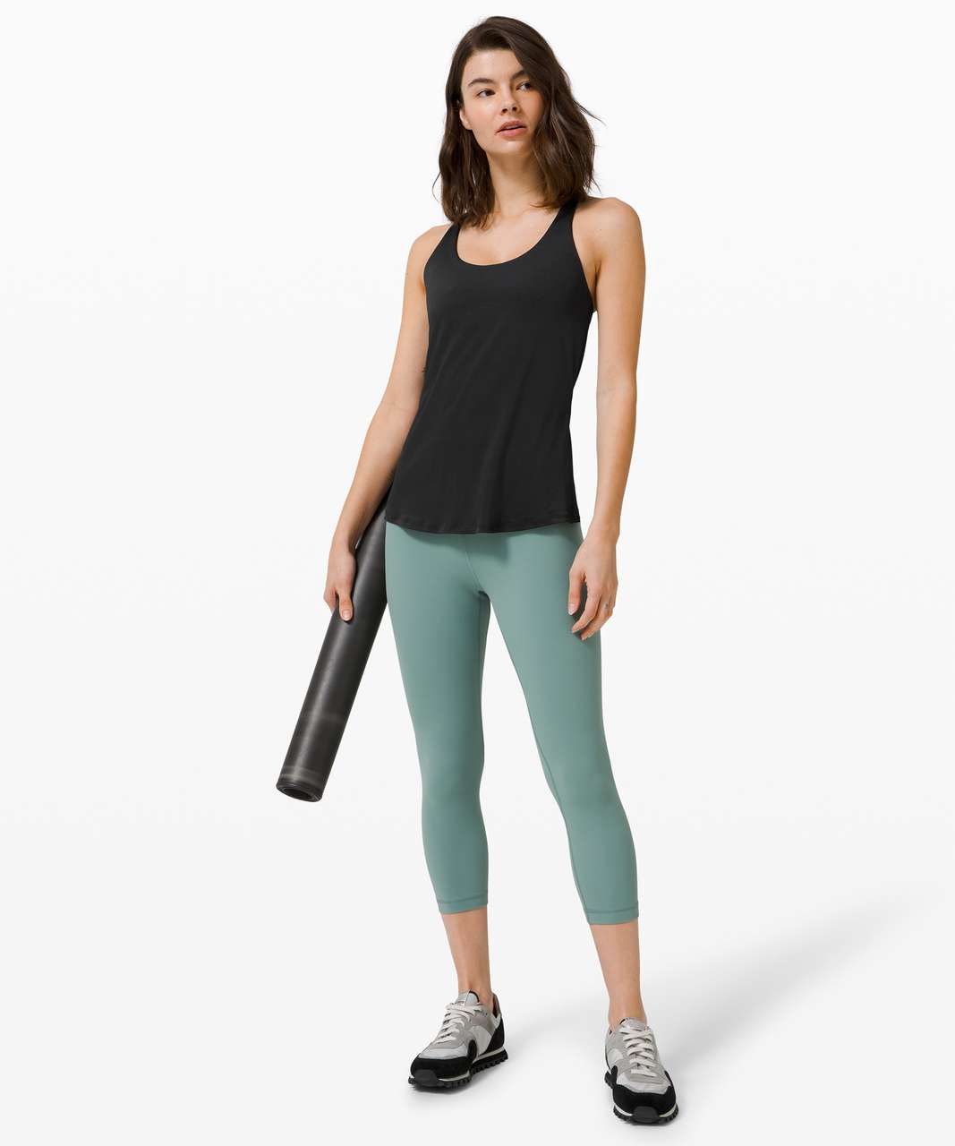 Lululemon Free to Be *Wild 2-in-1 Tank - Black / Black