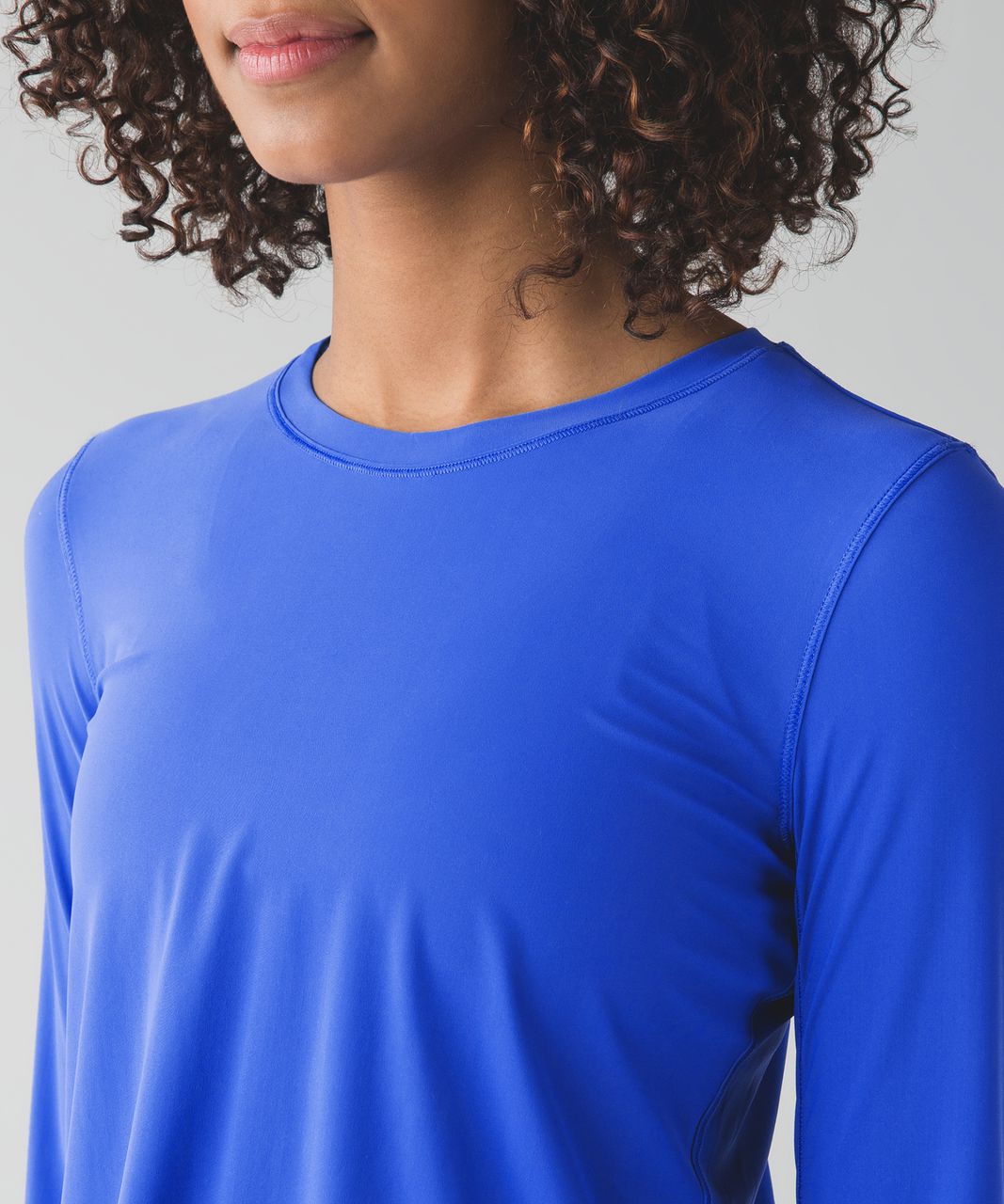 Lululemon Sunaway Runaway Long Sleeve - Harbor Blue